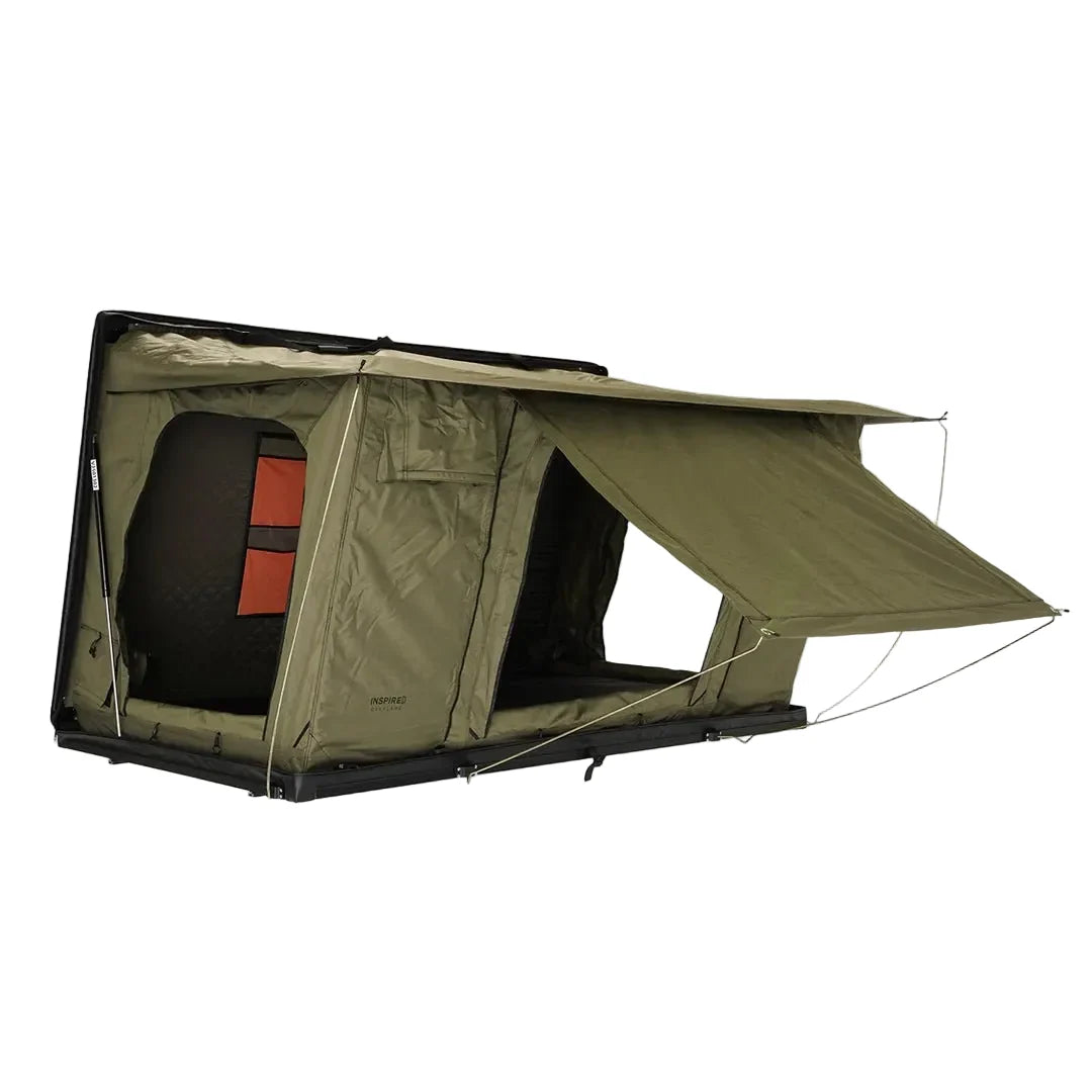 Inspired Overland Trailpeak Rooftop Tent | Ultralight Side-Opening Roof Tent (84 lbs)