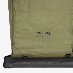Inspired Overland Trailpeak Rooftop Tent | Ultralight Side-Opening Roof Tent (84 lbs)