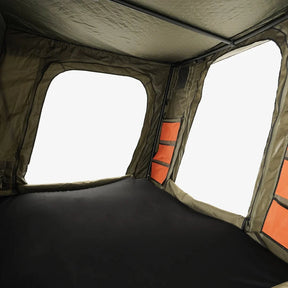 Inspired Overland Trailpeak Rooftop Tent | Ultralight Side-Opening Roof Tent (84 lbs)