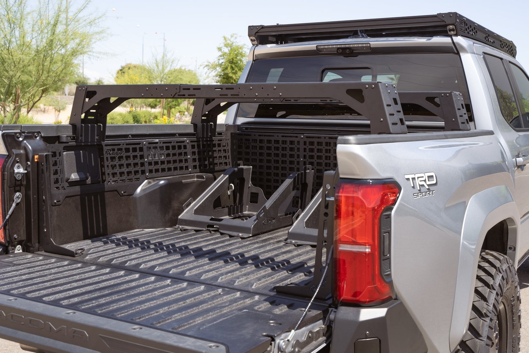 Rago Fabrication Universal Overland Bed Rack Bars - Recon Recovery