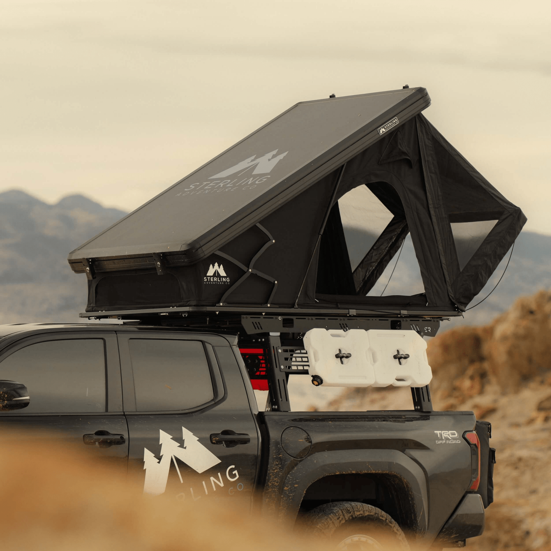 Wasatch Lite Pro Aluminum Hardshell Rooftop Tent - 138lbs