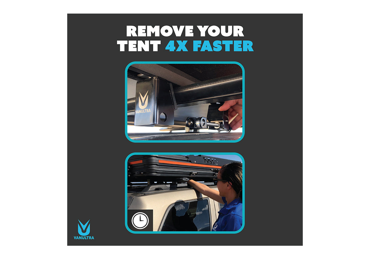 Roof Top Tent Quick Release Mounts