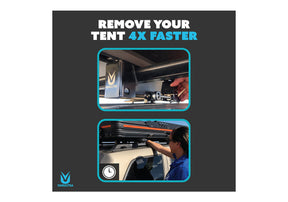 Roof Top Tent Quick Release Mounts