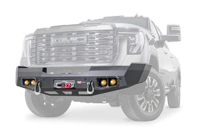 WARN Ascent Front Bumper | 2024-2026 GMC Sierra 2500HD & 3500HD| Winch Ready