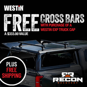 Westin Automotive EXP Bolt on Aluminum Bed Cap for 2023-2026 Nissan Frontier - Recon Recovery
