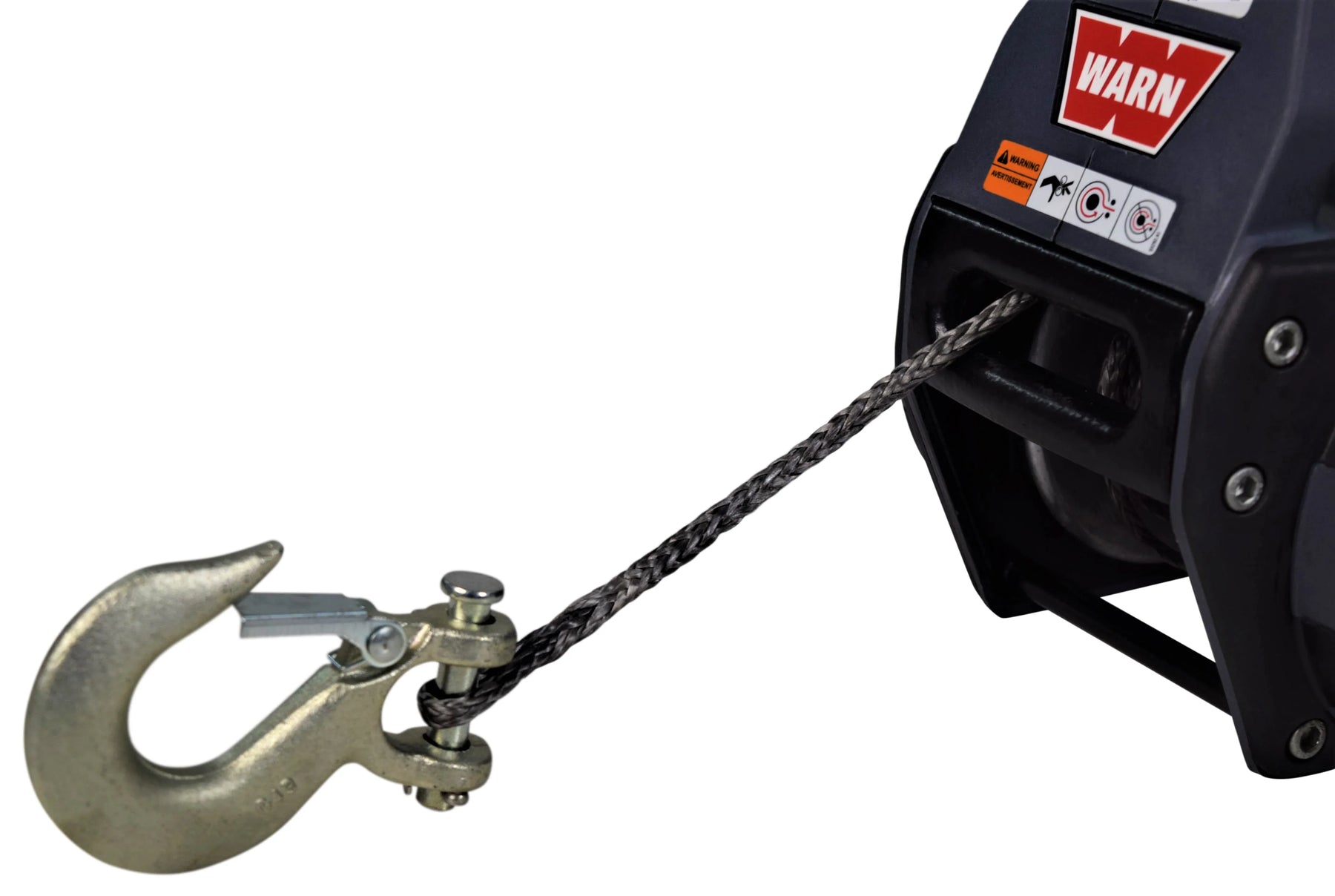 WARN Drill Winch – 750 lb Portable Drill-Powered Winch | Lightweight & Versatile