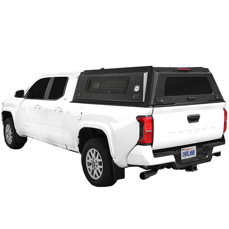 OVS Expedition PRO+ Stainless Steel Truck Cap with Full Windows for 2015-2022 Chevy Colorado