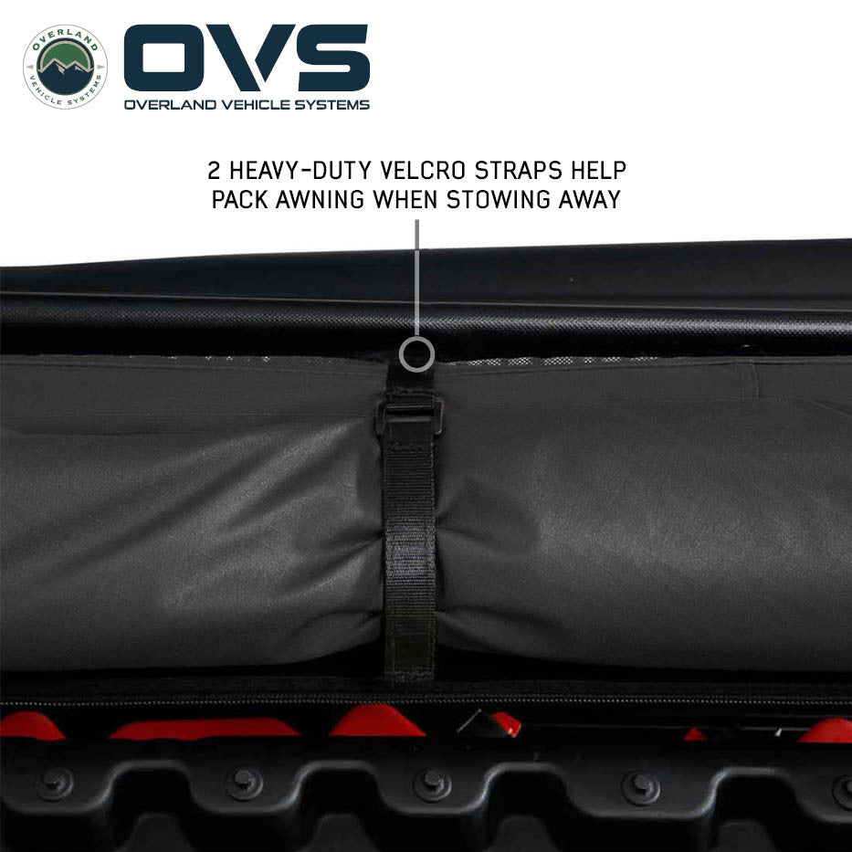 OVS XD Nomadic 180 LTE Awning – Compact 180° Overland Shade Shelter