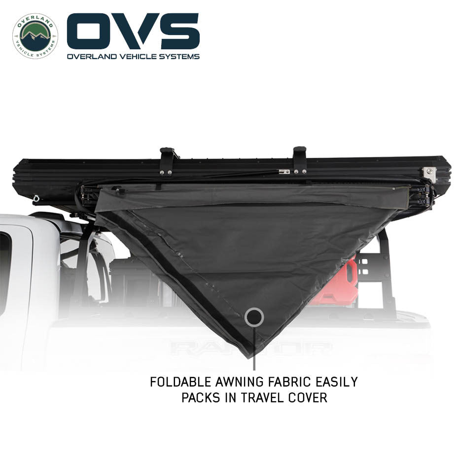 OVS XD Nomadic 180 LTE Awning – Compact 180° Overland Shade Shelter