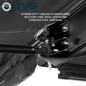 OVS XD Nomadic 180 LTE Awning – Compact 180° Overland Shade Shelter