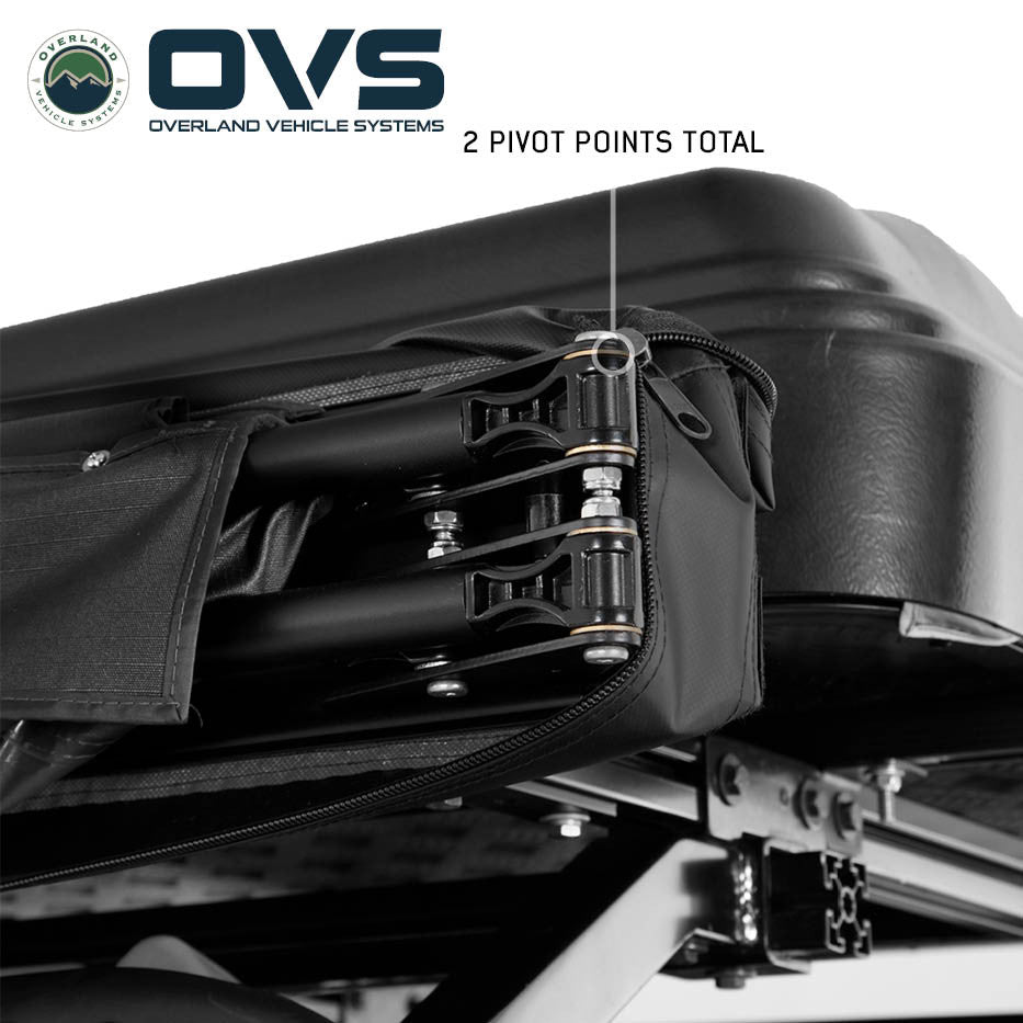 OVS XD Nomadic 180 LTE Awning – Compact 180° Overland Shade Shelter