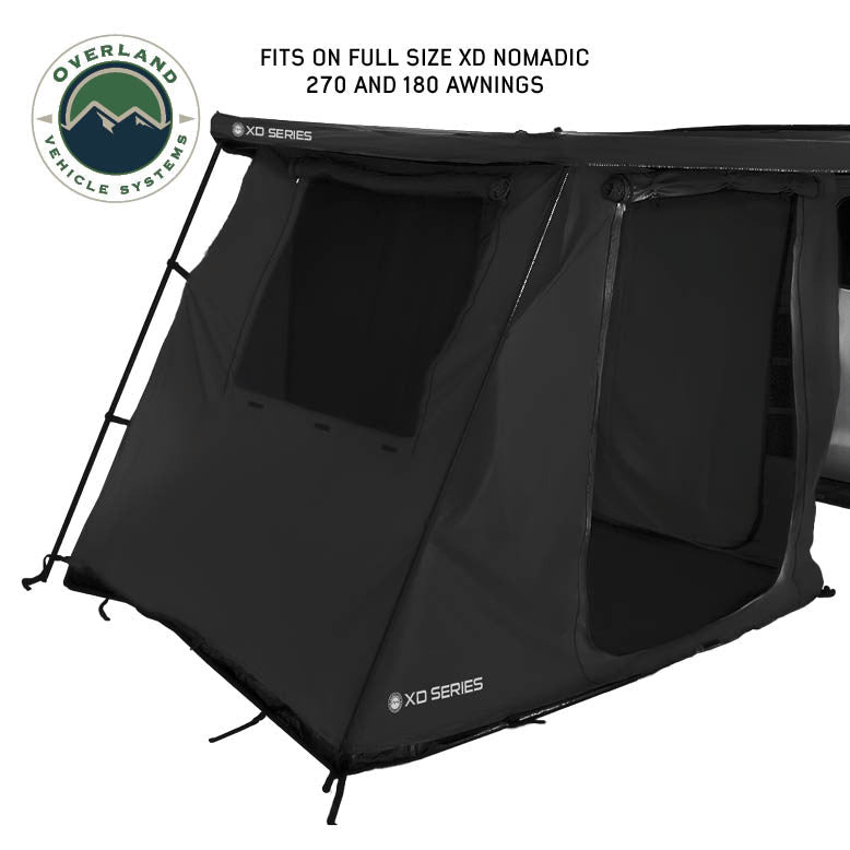 OVS XD Nomadic 270/180 Awning Annex Room Enclosure - Black