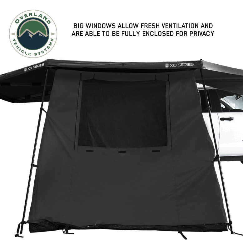 OVS XD Nomadic 270/180 Awning Annex Room Enclosure - Black