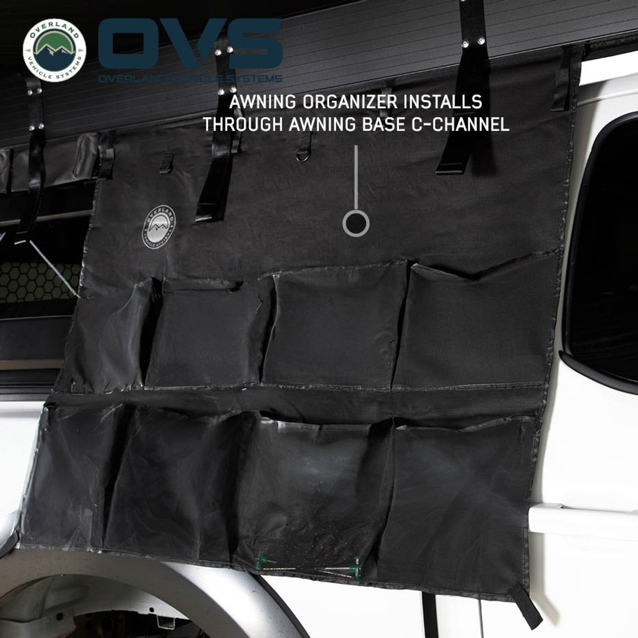 OVS XD Nomadic 270 LTE Awning – 270° Compact Overland Shade Shelter