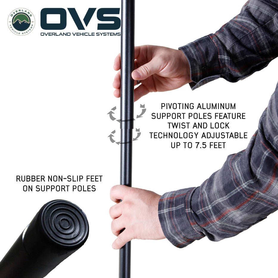 OVS XD Nomadic 315 Degree Wrap Around Tailgating Awning