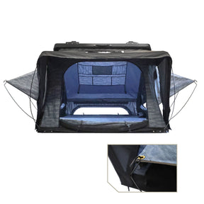 OVS XD Atlas Cantilever ABS Hard Shell Roof Top Tent, Blue Body & Black Rainfly