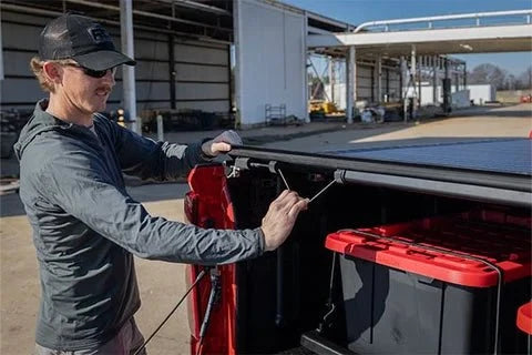 RC Low Profile Roll-Up Tonneau Cover for 2005-2015 Toyota Tacoma 5ft Bed
