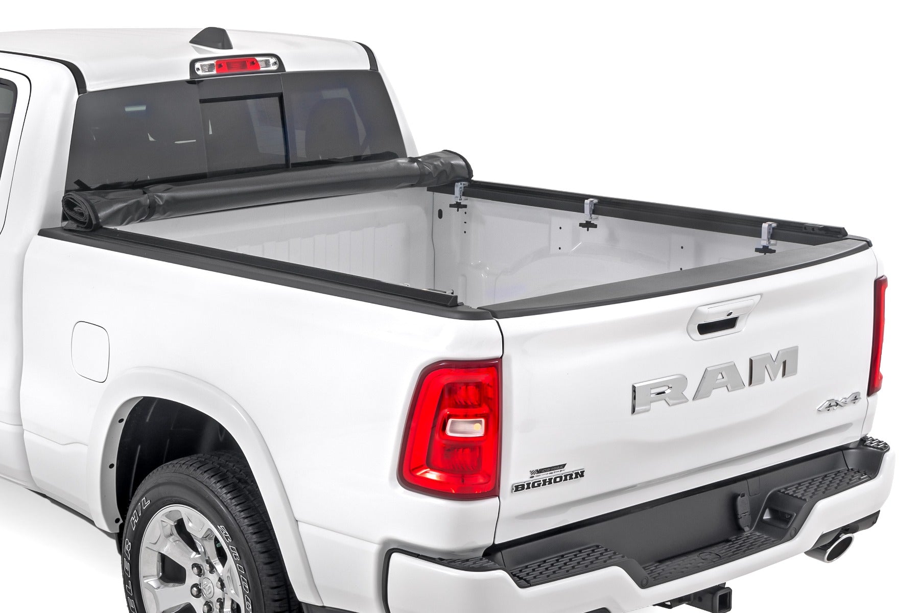 Rough Country Soft Roll Up Bed Cover for 2021-2024 Ram 1500 & 1500 TRX