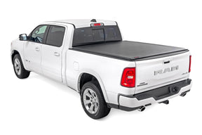 Rough Country Soft Roll Up Bed Cover for 2021-2024 Ram 1500 & 1500 TRX