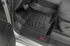 Rough Country Sure-Fit Floor Mats for 2019-2026 Chevy/GMC 1500 & 2500HD/3500HD