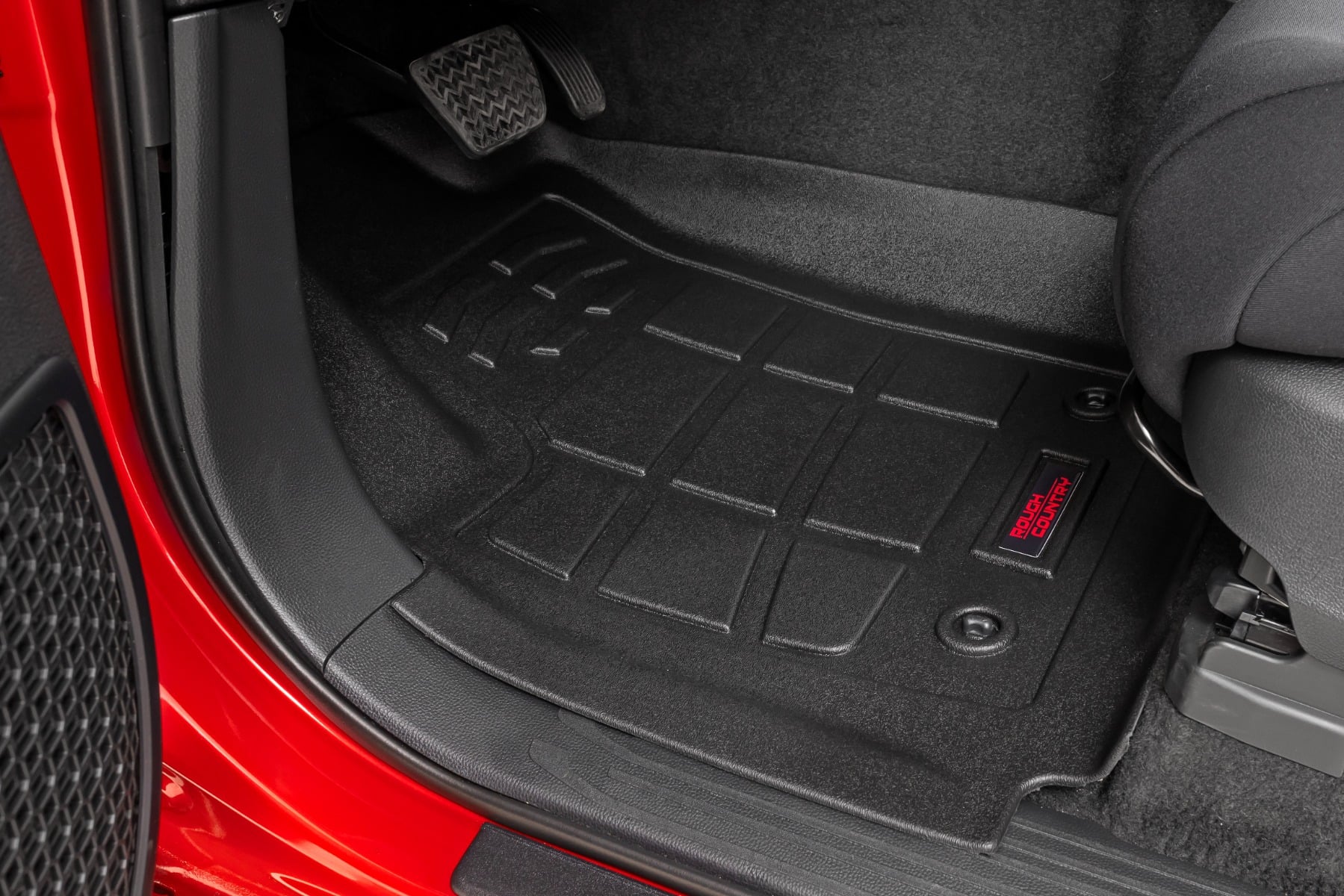 Rough Country Sure-Fit Floor Mats for 2024-2026 Toyota Tacoma