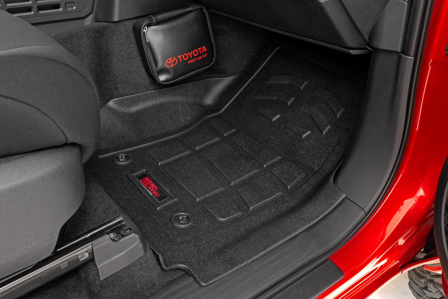 Rough Country Sure-Fit Floor Mats for 2024-2026 Toyota Tacoma