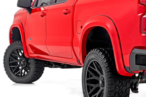 Rough Country Sport Fender Flares for 2019-2026 Chevy Silverado 1500