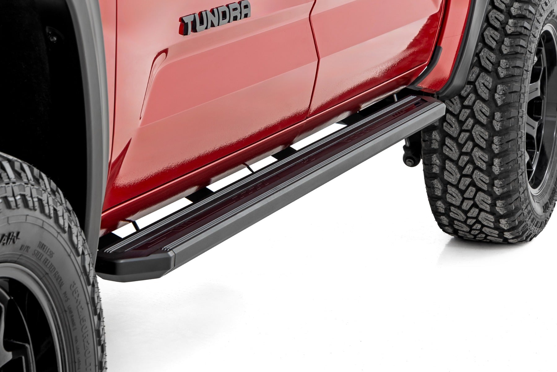 Rough Country Multi Color LED Running Board Steps for 2022-2026 Toyota Tundra