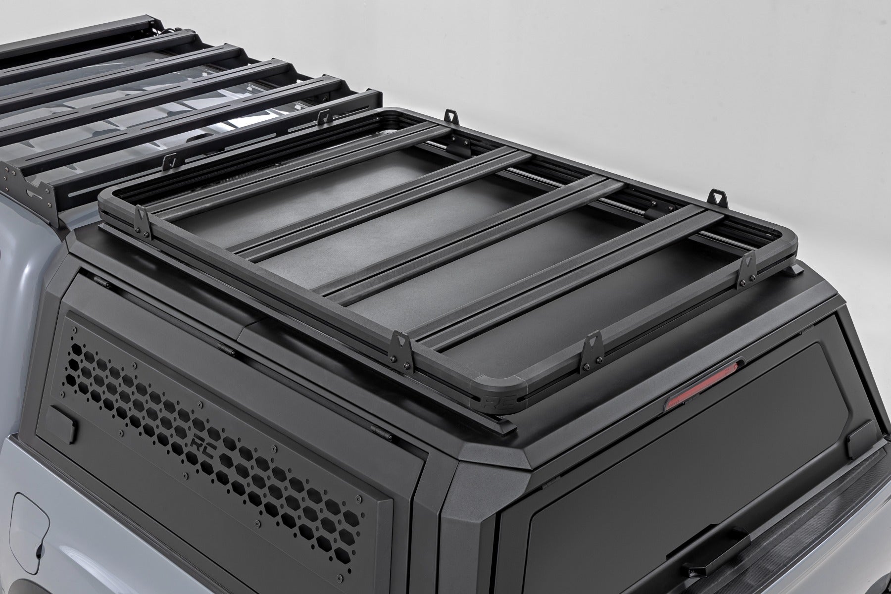 Rough Country Bed Cap Flat Roof Rack for 2016-2023 Toyota Tacoma