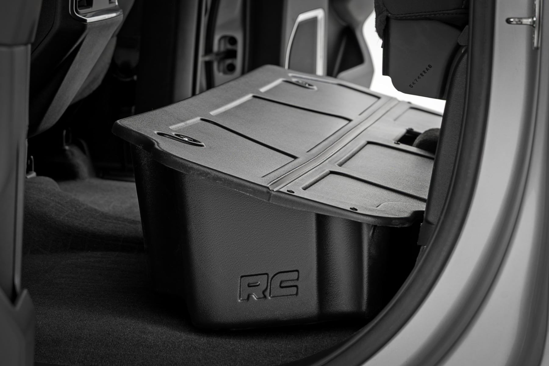Rough Country Under Seat Storage with Locking Lid for 2019-2026 Chevy/GMC 1500 & 2500HD/3500HD