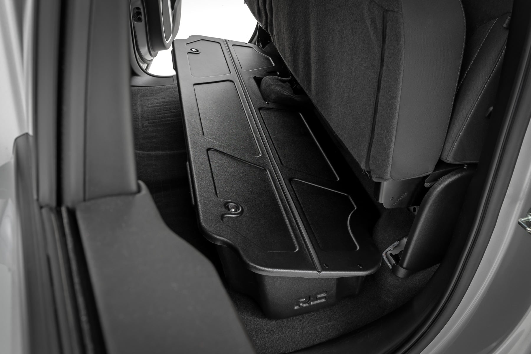 Rough Country Under Seat Storage with Locking Lid for 2019-2026 Chevy/GMC 1500 & 2500HD/3500HD