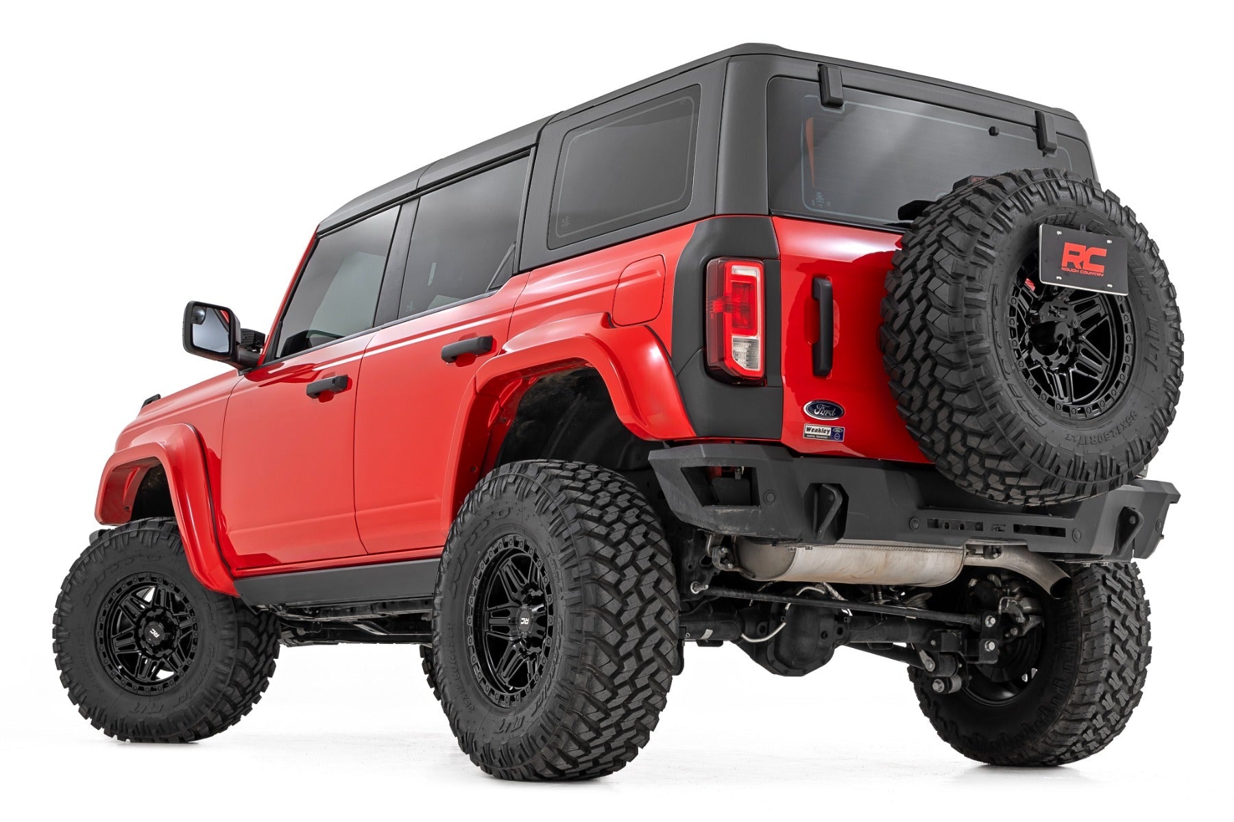 RC Bolt On Power Retractable Running Boards for 2021-2026 Ford Bronco 4 Door