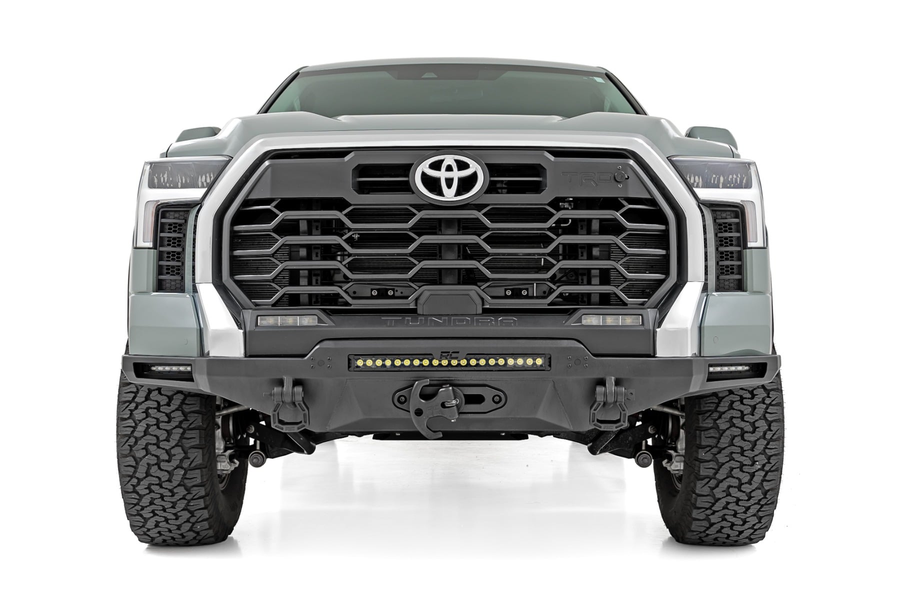 Rough Country Hybrid Front Bumper for 2022-2026 Toyota Tundra