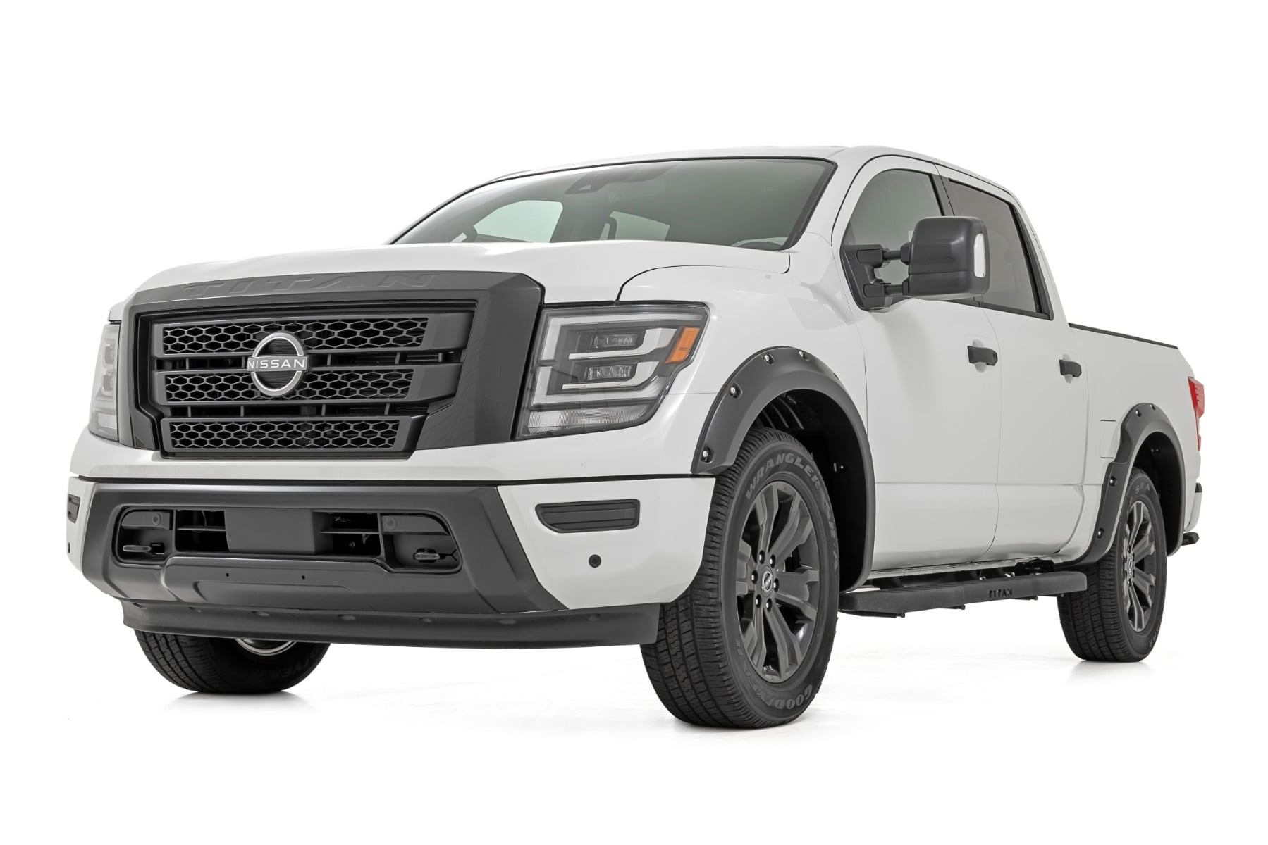 Rough Country Pocket Fender Flares for 2017-2024 Nissan Titan