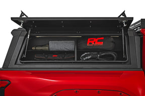 Rough Country Bed Cap Side Shelf Bin | Passenger Side | 2016–2026 Toyota Tacoma