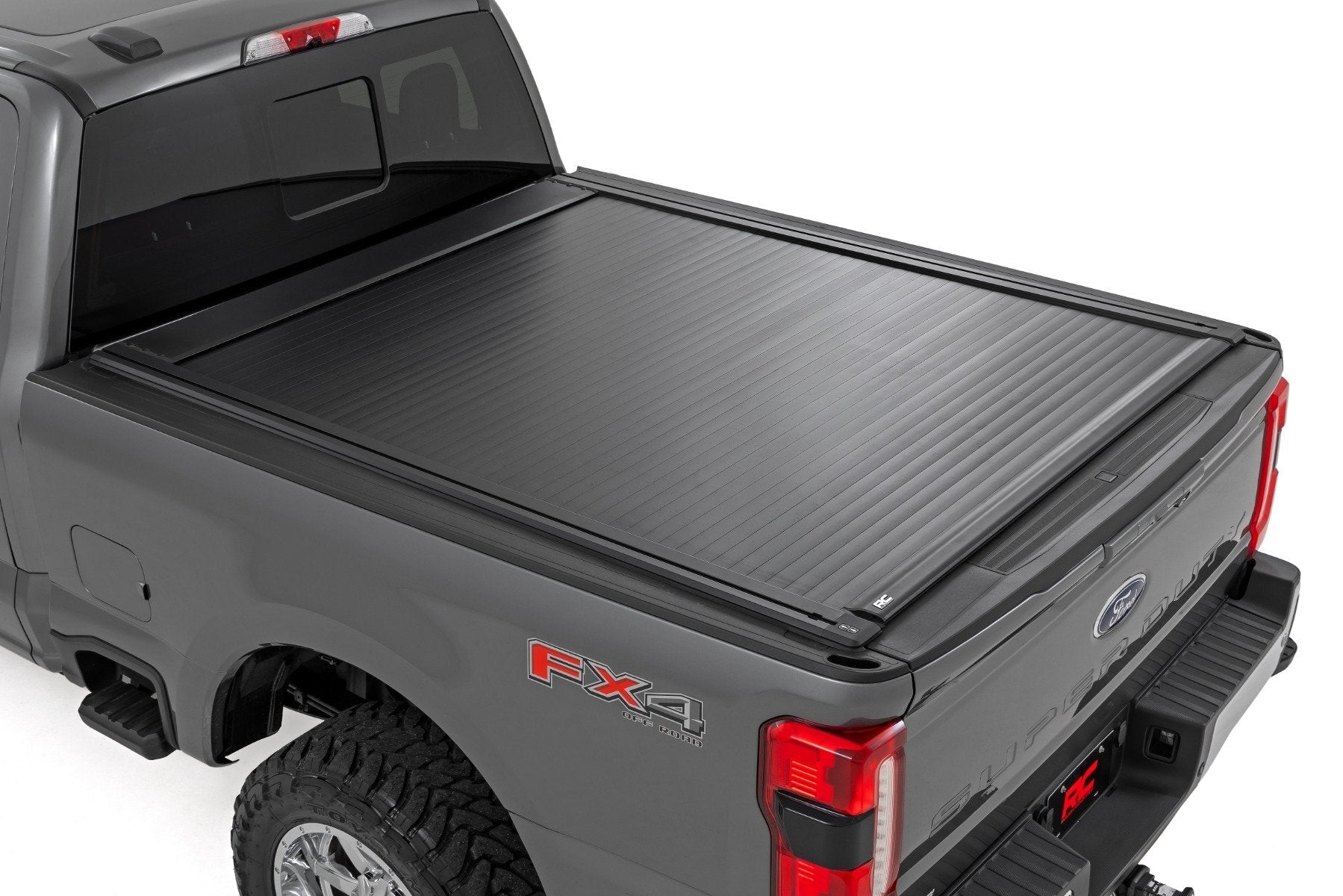 Rough Country Powered Retractable Bed Cover | 2017–2026 Ford F-250/F-350 Super Duty