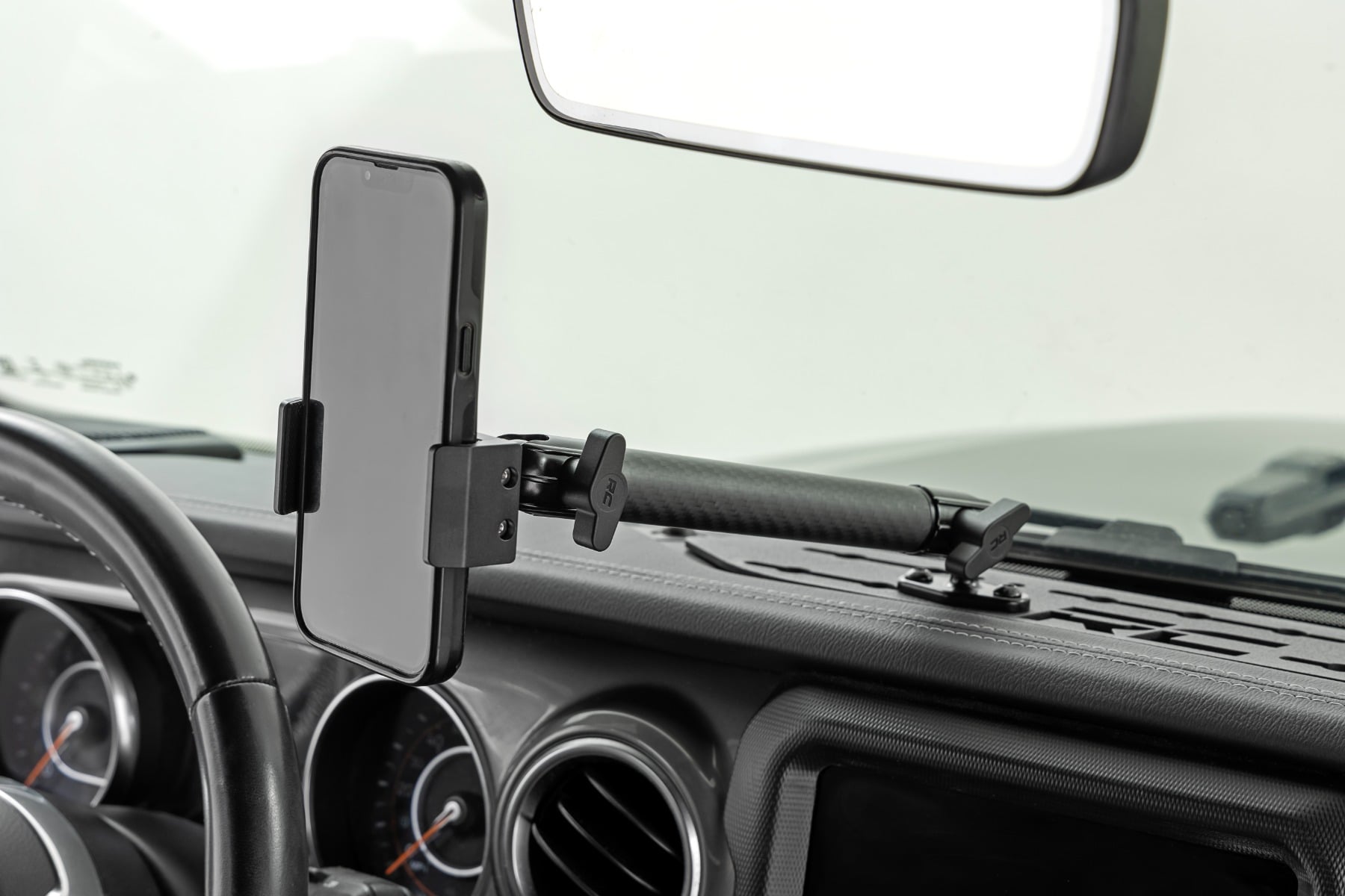 Rough Country Dash Mount for 2018-2026 Jeep Gladiator JT/Wrangler JL