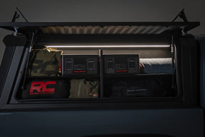 Rough Country Bed Cap Passengers Shelf Storage Bin for 2020-2026 Jeep Gladiator JT