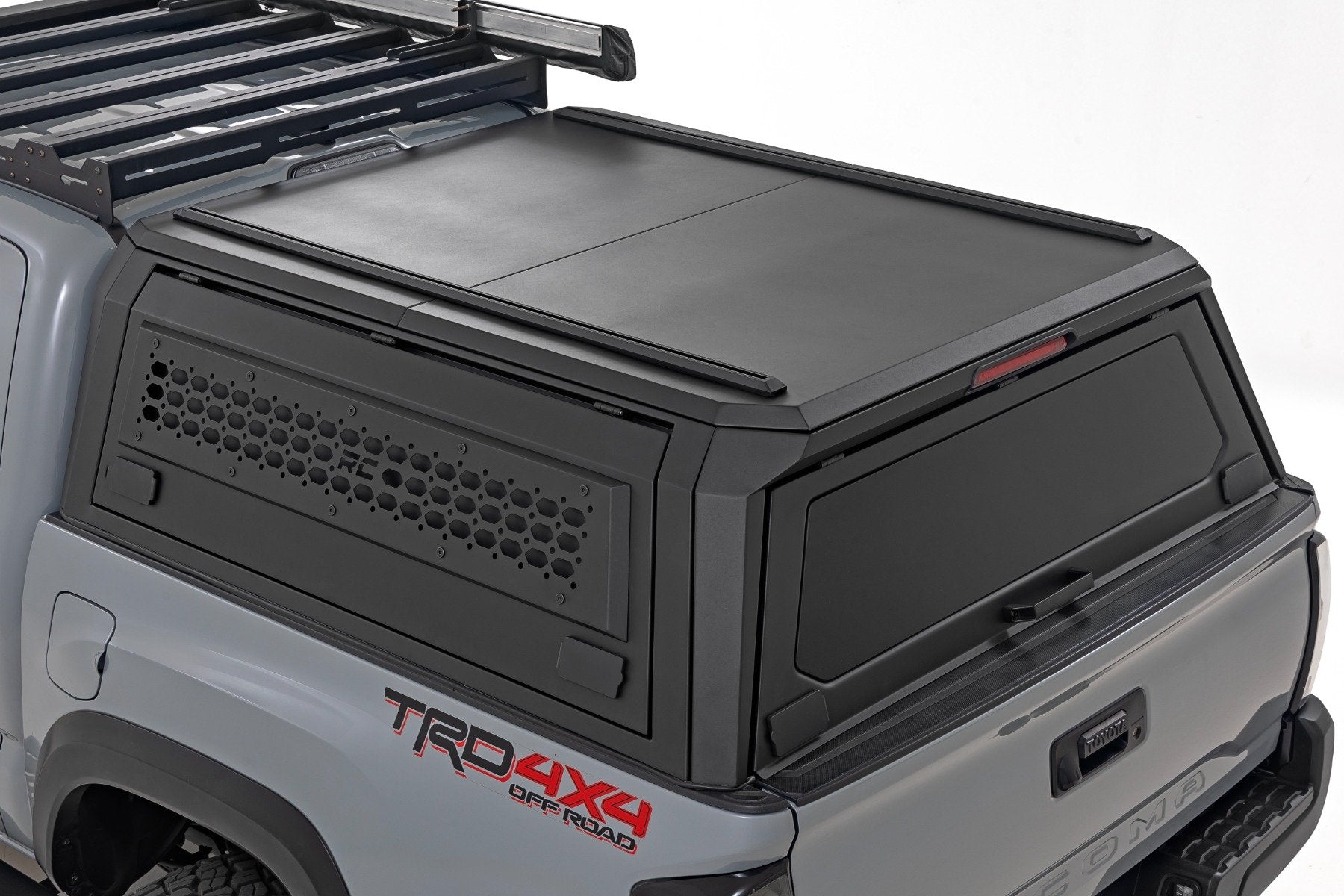 Rough Country Modular Stainless Steel Bed Cap for 2016-2023 Toyota Tacoma 5′ Bed