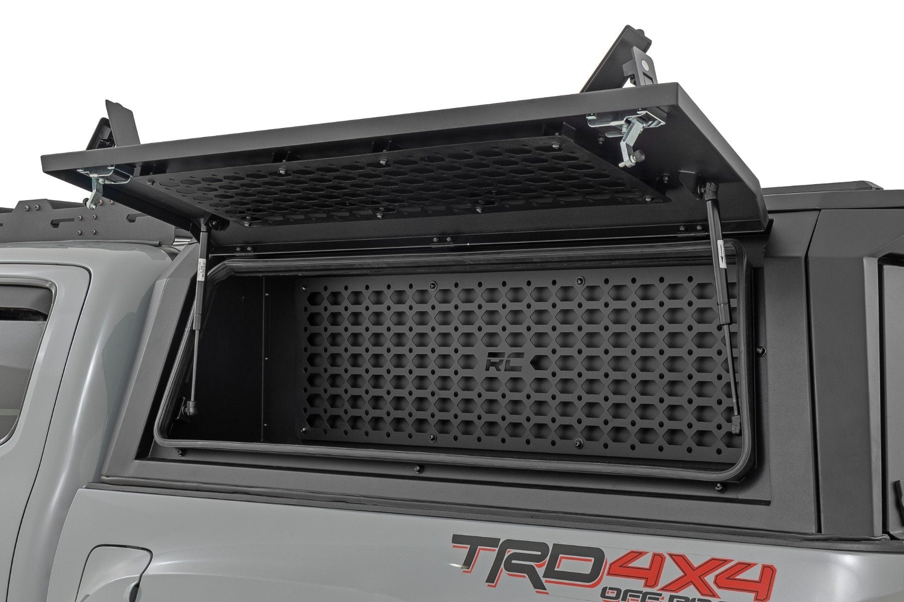 Rough Country Bed Cap Molle Panel Side Storage Bin for 2016-2023 Toyota Tacoma