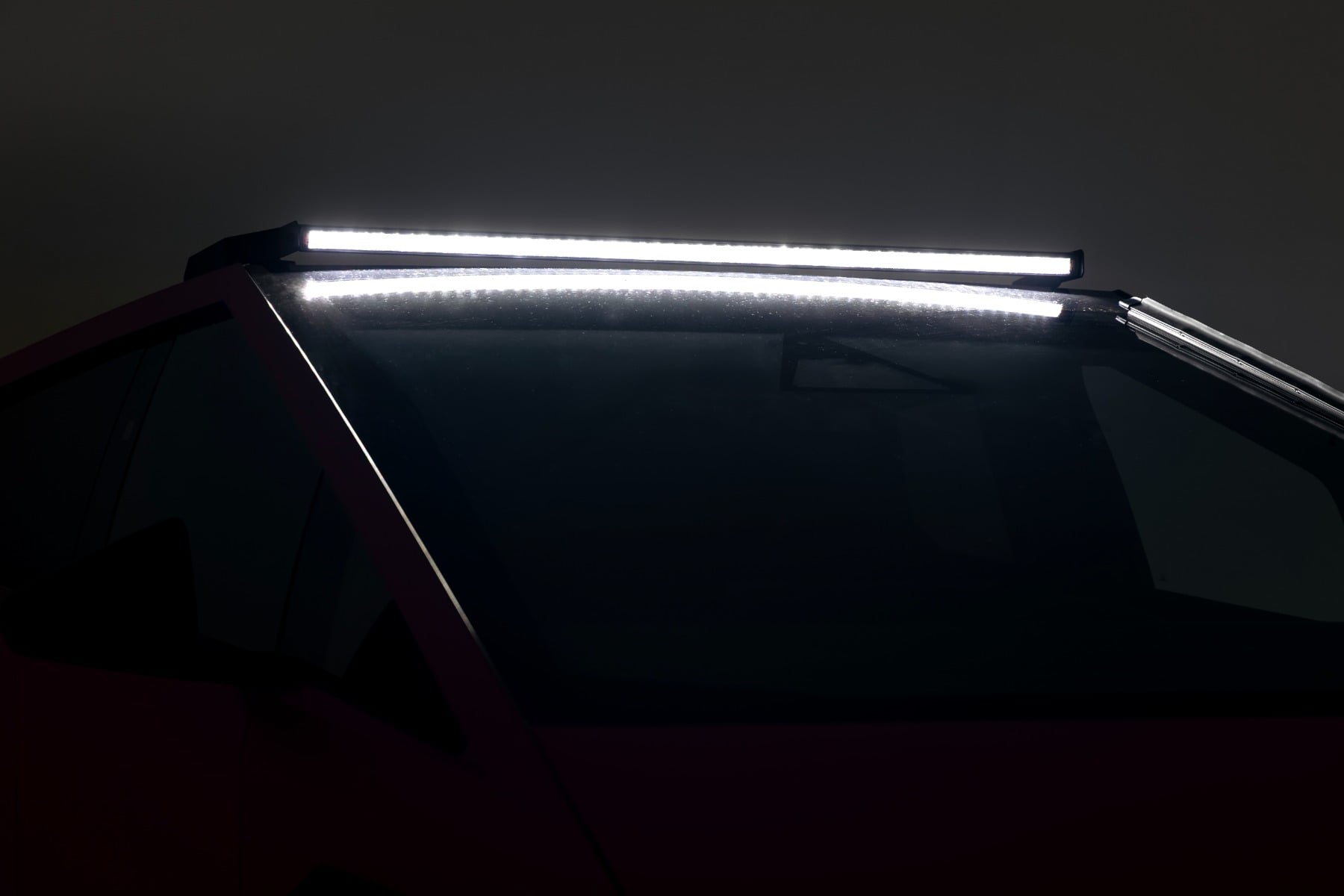 Rough Country Bolt On 50" LED Light Kit for 2024-2026 Tesla Cybertruck | 24,300 Lumens