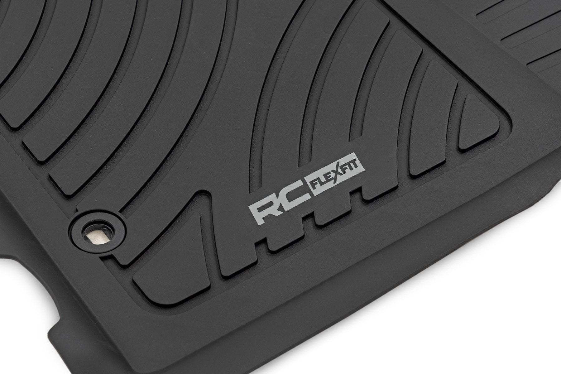 Rough Country Flex-Fit Floor Mats | Toyota Tacoma 2012–2015 (Front & Rear)