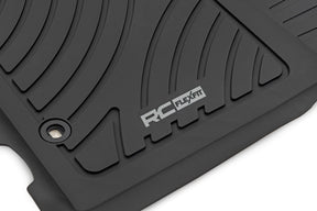 Rough Country Flex-Fit Floor Mats | Toyota Tacoma 2012–2015 (Front & Rear)
