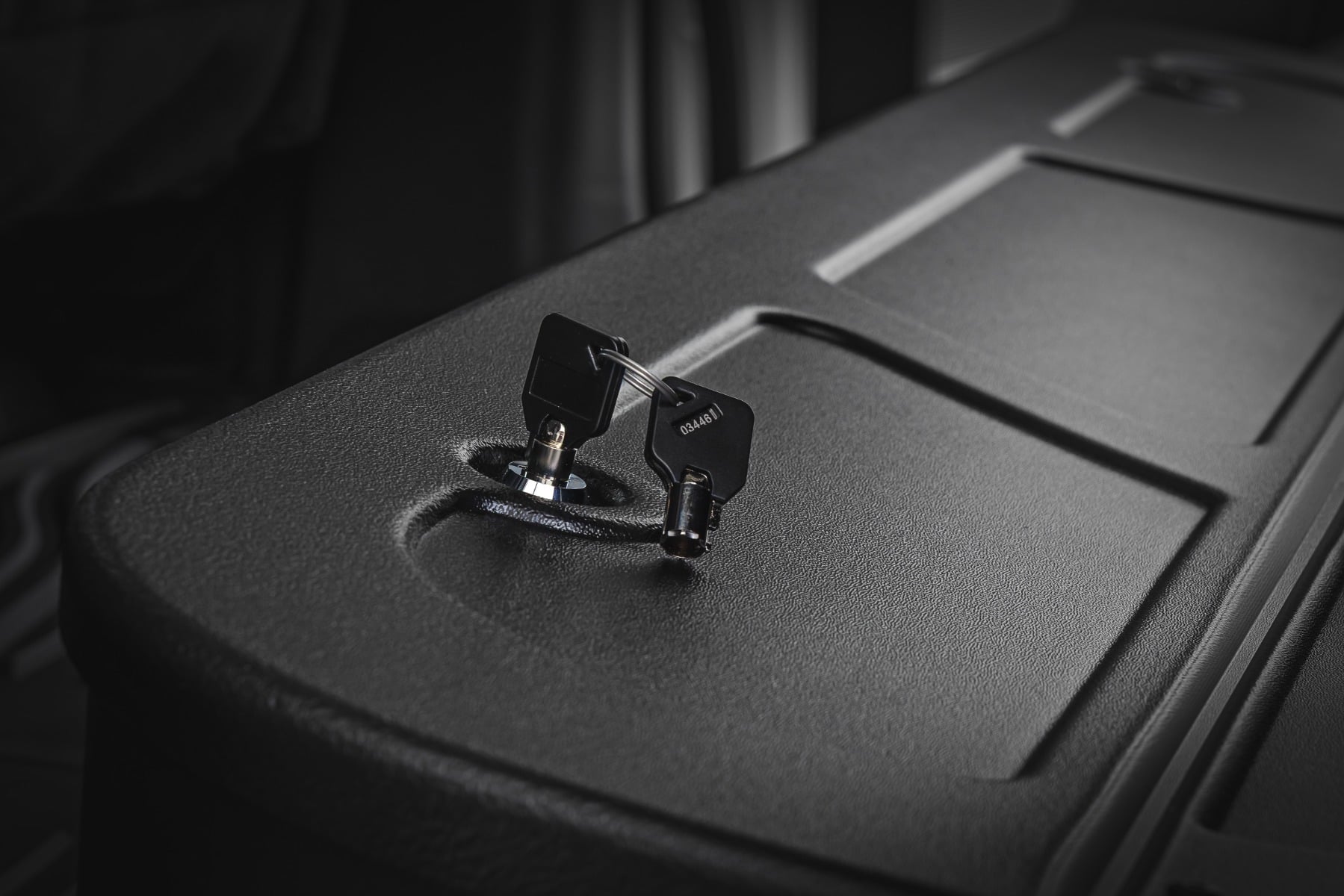 Rough Country Under Seat Storage with Locking Lid for 2015-2026 Ford F-150 & F-250/F-350/Raptor