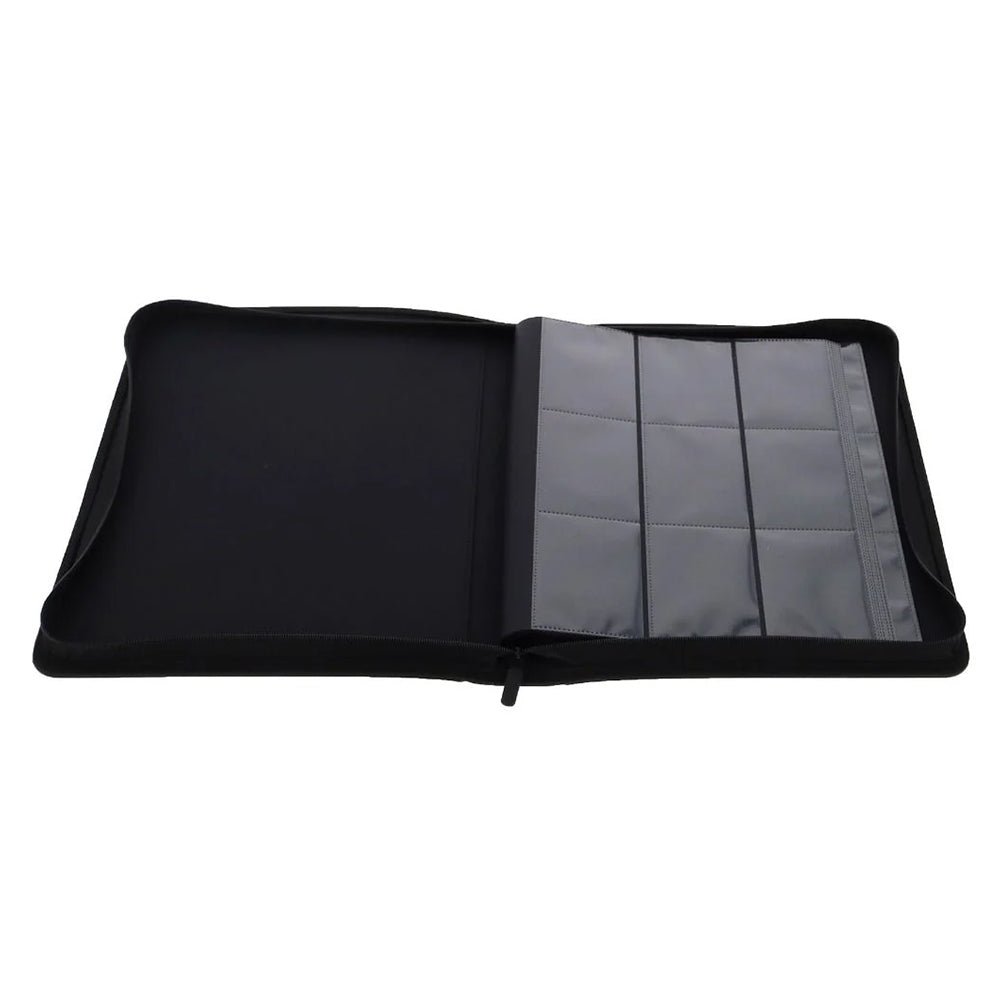BCW | Z-Folio 9-Pocket LX Toploader Binder Album (Holds 252 Cards) - Black