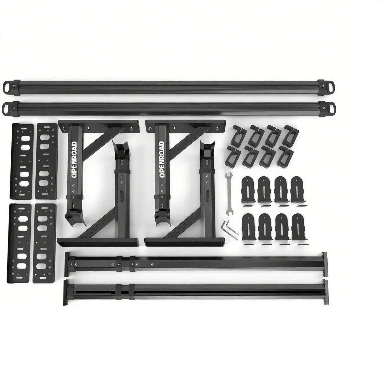 OPENROAD Adjustable Truck Bed Rack | Heavy-Duty Overland Rack System