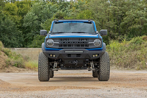 Rough Country Hidden Winch Mount for 2021-2026 Ford Bronco With PRO9500S Winch