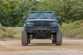 Rough Country Hidden Winch Mount for 2021-2026 Ford Bronco with PRO12,0000lbs Winch