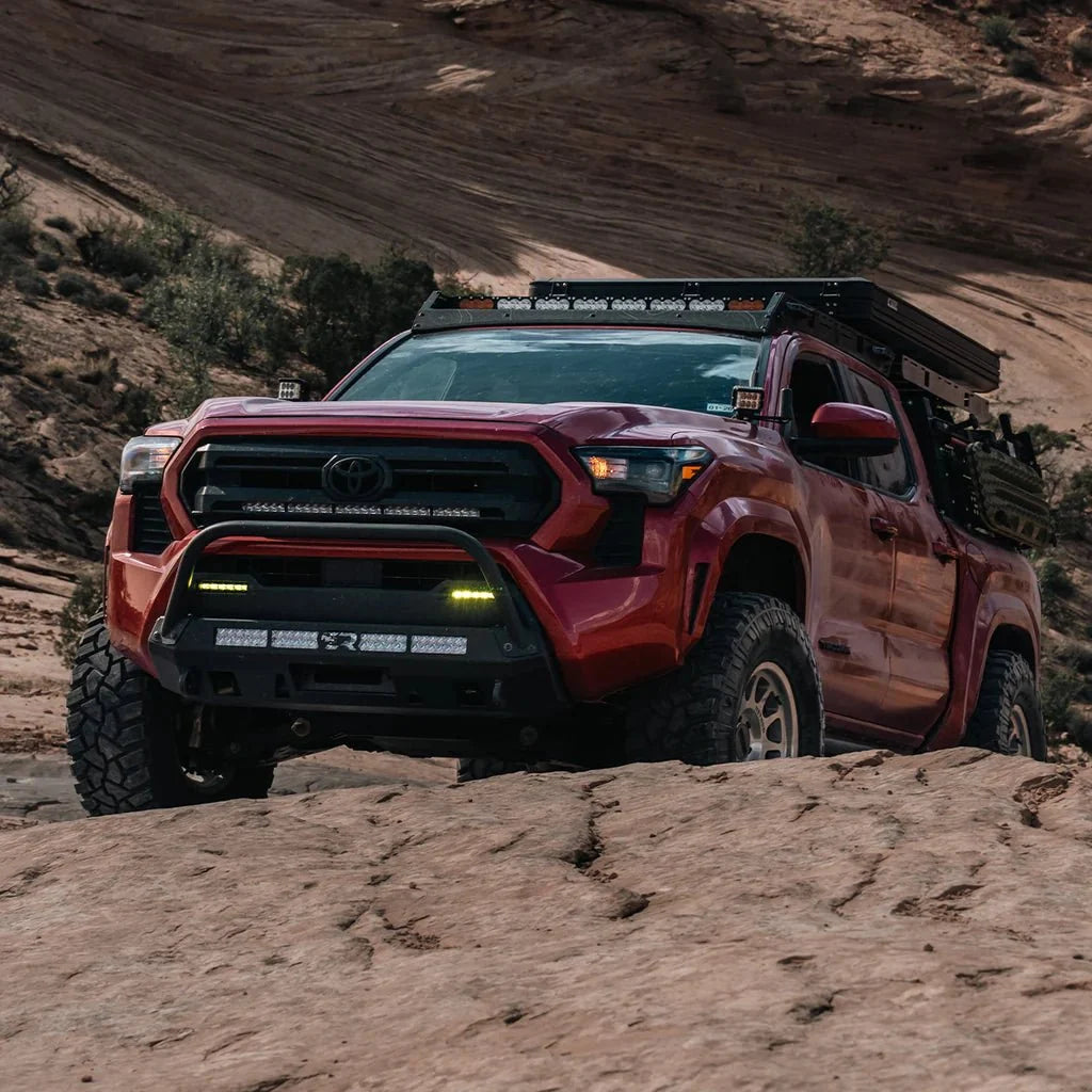 Cali Raised Mid Width Stealth Bumper For 2024+ Tacoma - USA Made