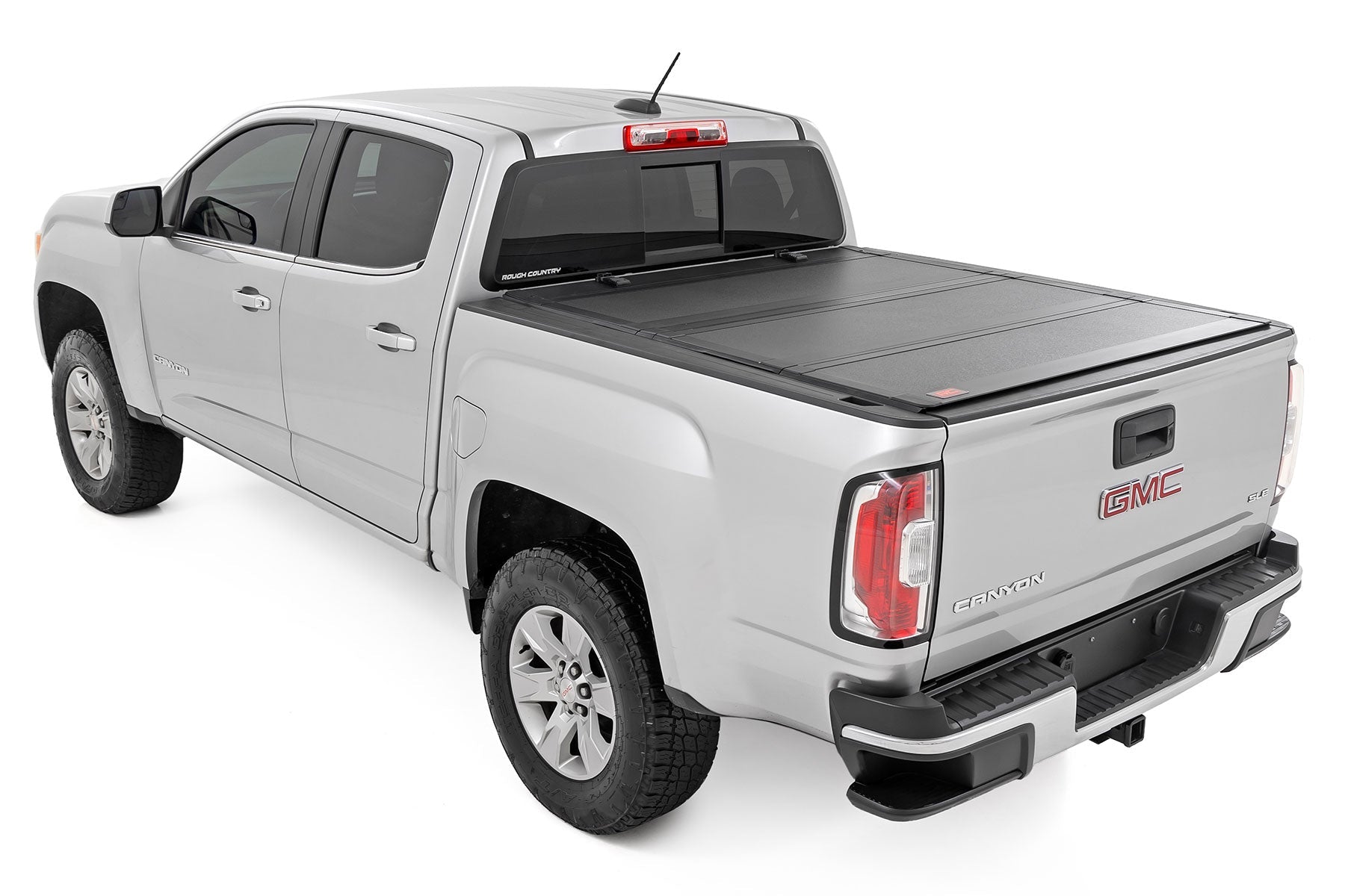 Rough Country Hard Tri-Fold Flip Up Bed Cover for 2015-2026 Chevy/GMC Canyon/Colorado